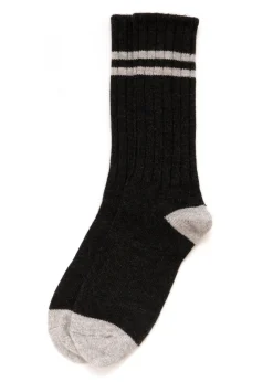 American Trench Cashmere Double Stripe Socks>J. W. Hulme Co New