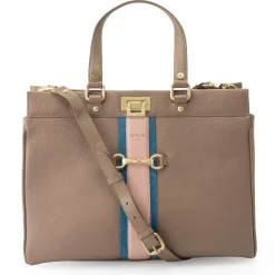 Celia Leather Tote W/Shoulder Strap>J. W. Hulme Co Sale