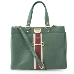 Celia Leather Tote W/Shoulder Strap><noscript><img width=