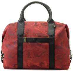 Chelsea Leather Trimmed Nylon Duffel Bag & Removable Pouch>J. W. Hulme Co Sale