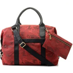 Chelsea Leather Trimmed Nylon Duffel Bag & Removable Pouch>J. W. Hulme Co Sale