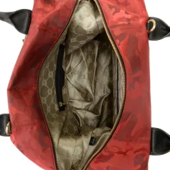 Chelsea Leather Trimmed Nylon Duffel Bag & Removable Pouch><noscript><img width=