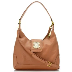 Crest Shoulder & Crossbody Leather Bag><noscript><img width=