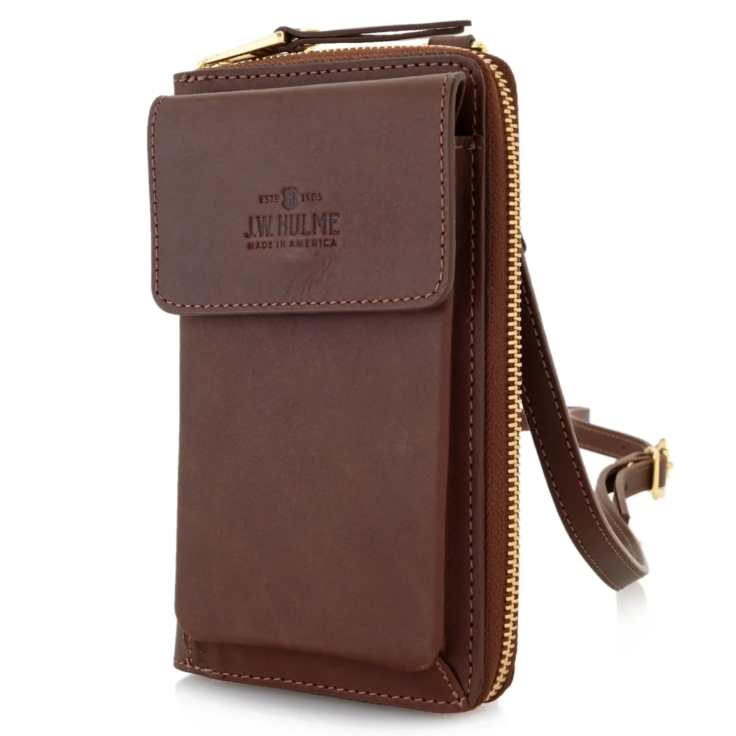 Excursion Cell Phone Zip Wallet Crossbody>J. W. Hulme Co Online