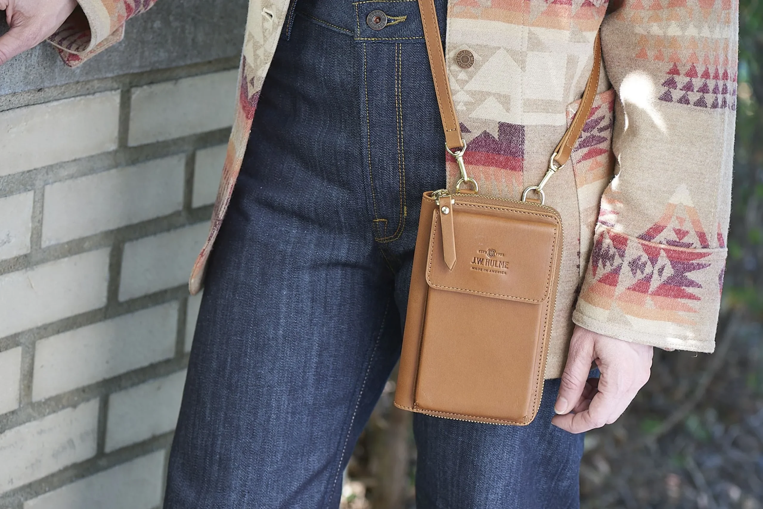 Excursion Cell Phone Zip Wallet Crossbody>J. W. Hulme Co Online