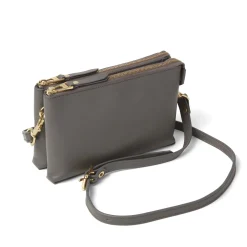 Hadley Double Zip Crossbody>J. W. Hulme Co Outlet