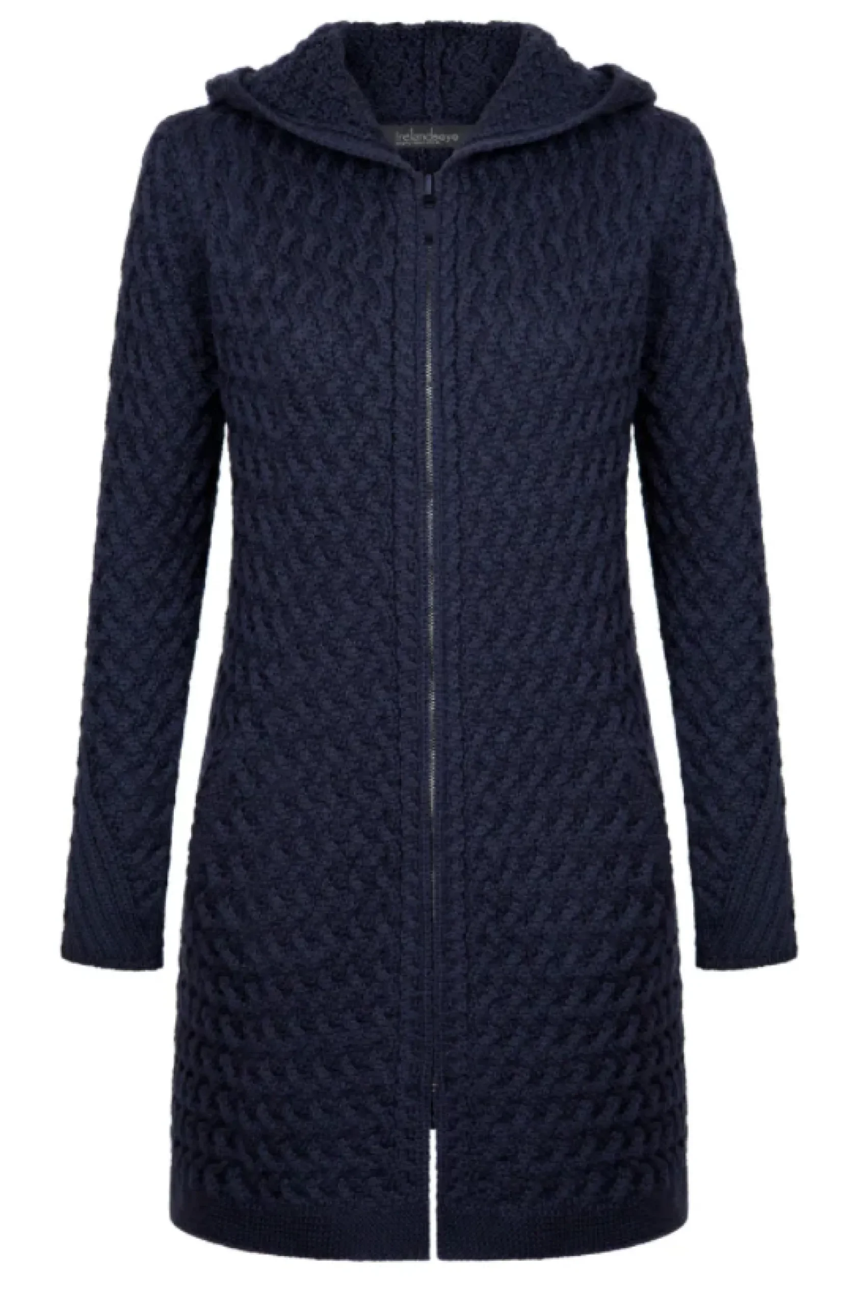 Irelandseye Coolquay Trellis Hooded Sweater>J. W. Hulme Co