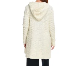Irelandseye Coolquay Trellis Hooded Sweater>J. W. Hulme Co Discount