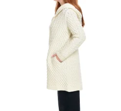 Irelandseye Coolquay Trellis Hooded Sweater><noscript><img width=