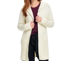 Irelandseye Coolquay Trellis Hooded Sweater>J. W. Hulme Co Best