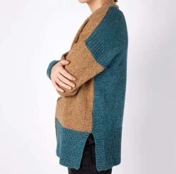 Irelandseye Hawthorne Contrast Cardigan><noscript><img width=