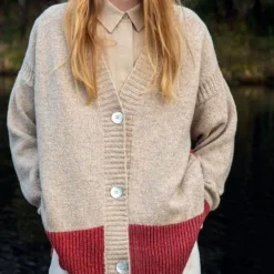 Irelandseye Hawthorne Contrast Cardigan>J. W. Hulme Co Outlet