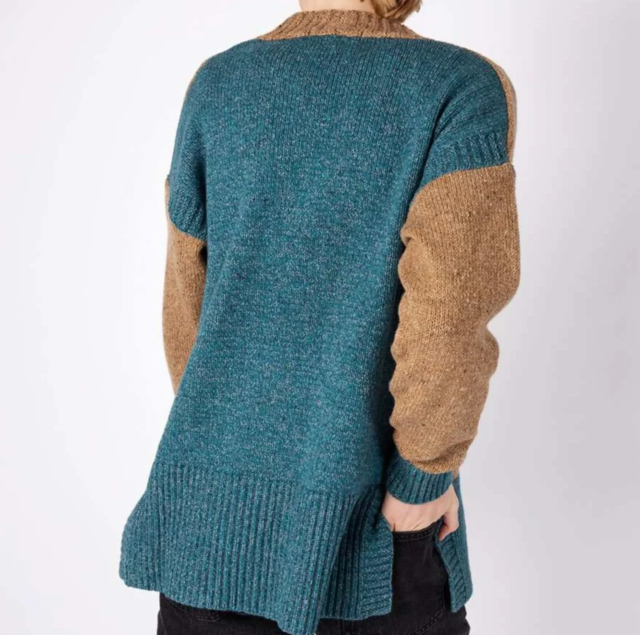 Irelandseye Hawthorne Contrast Cardigan>J. W. Hulme Co Outlet