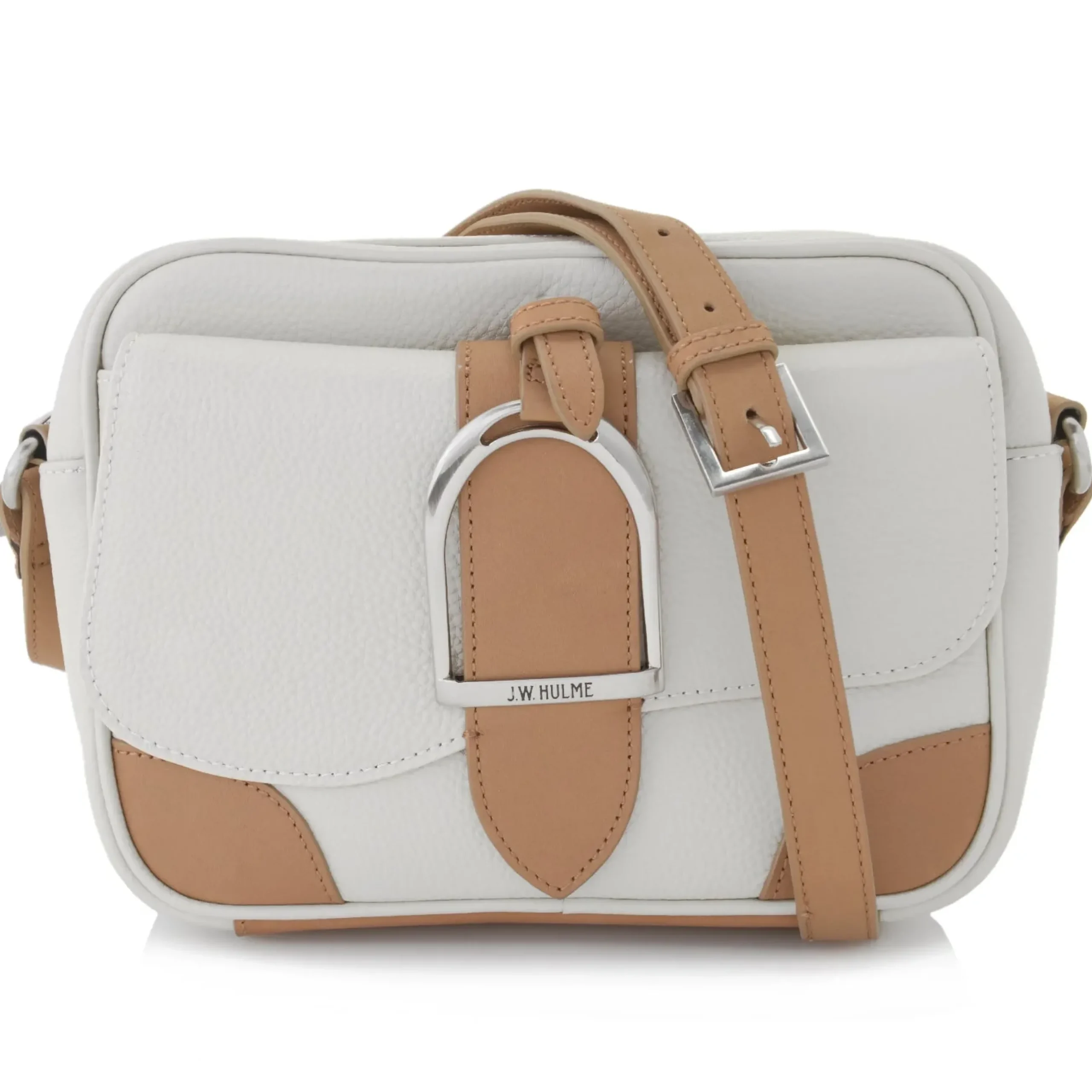 Julia Equestrian Leather Camera Crossbody Bag>J. W. Hulme Co New