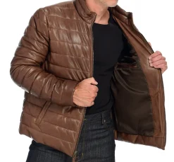 Lambskin Puffer Jacket><noscript><img width=