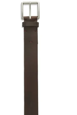 Leather Belt Hand Burnished Bridle><noscript><img width=