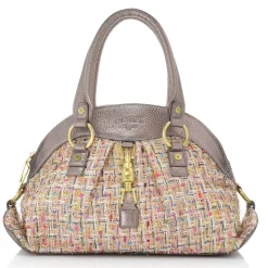 Maureen Tweed & Leather Dome Satchel>J. W. Hulme Co Outlet