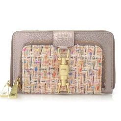 Maureen Tweed & Leather Rfid Checkbook Wallet>J. W. Hulme Co Sale