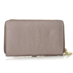Maureen Tweed & Leather Rfid Checkbook Wallet><noscript><img width=