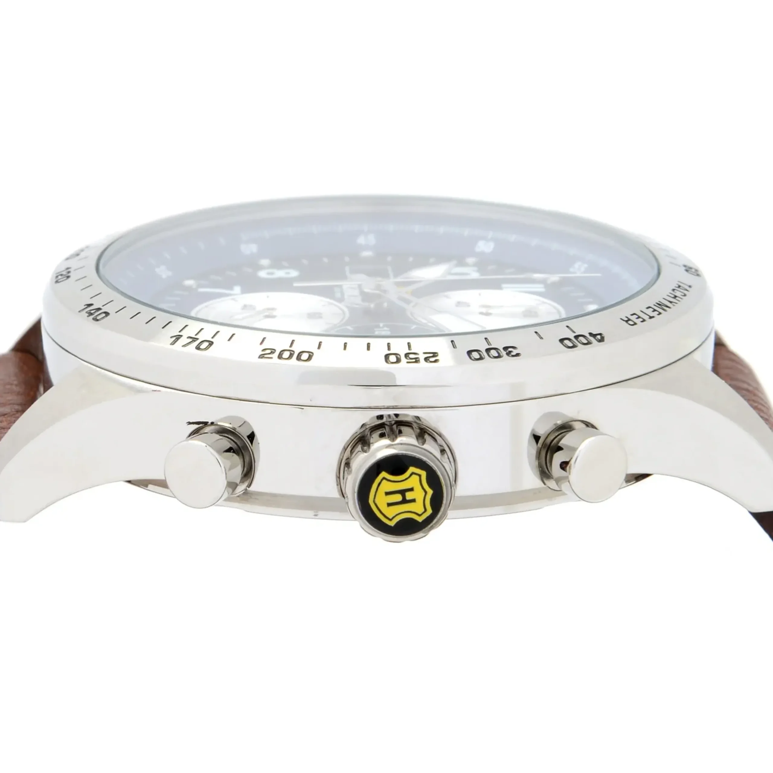 45Mm Quartz Chronograph Leather Strap Watch Men's>J. W. Hulme Co Sale