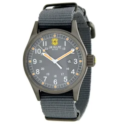 42Mm Quartz Date Nylon Strap Watch Men's><noscript><img width=