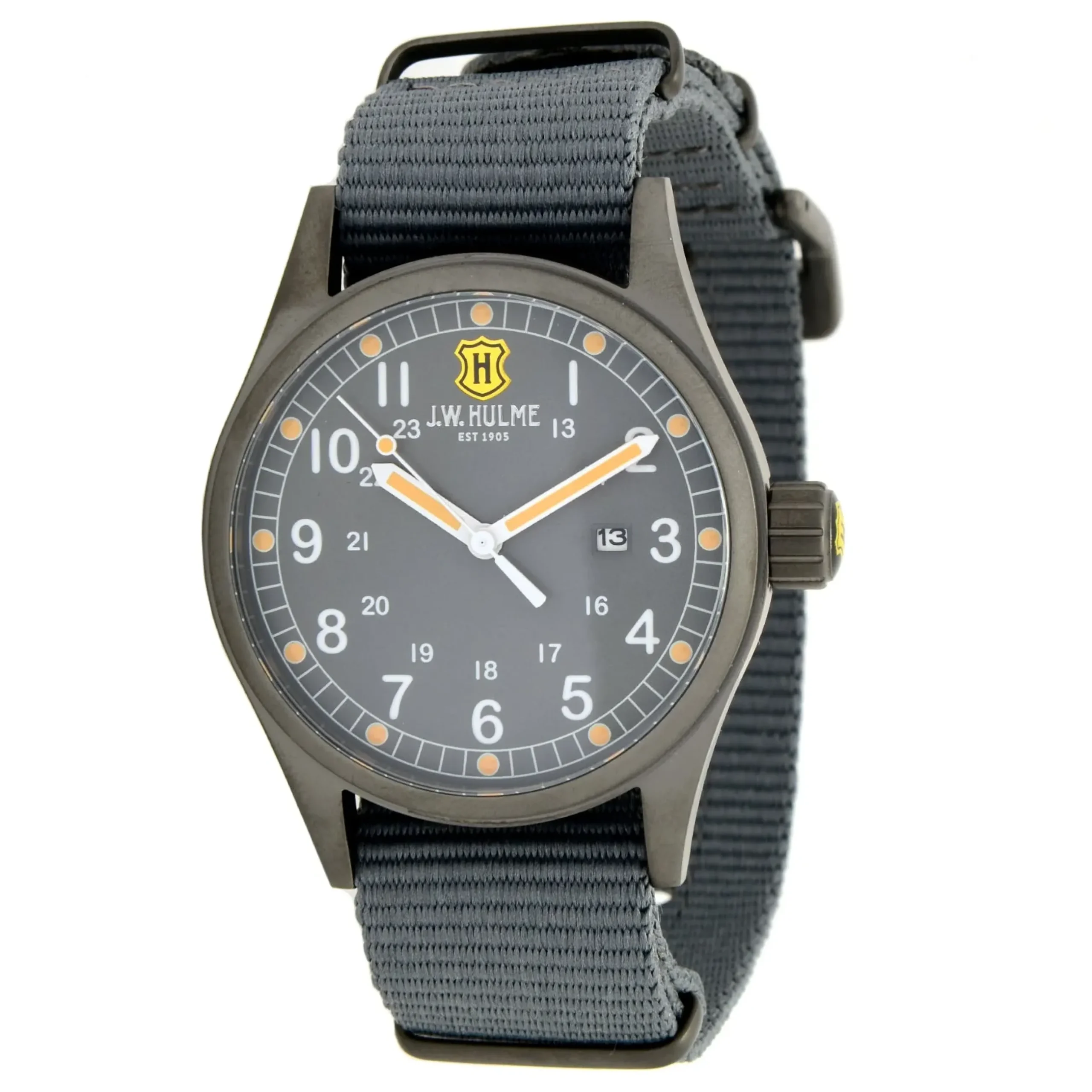 42Mm Quartz Date Nylon Strap Watch Men's>J. W. Hulme Co Sale