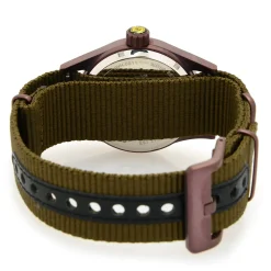 42Mm Quartz Date Nylon Strap Watch Men's><noscript><img width=