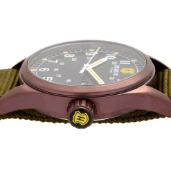 42Mm Quartz Date Nylon Strap Watch Men's><noscript><img width=