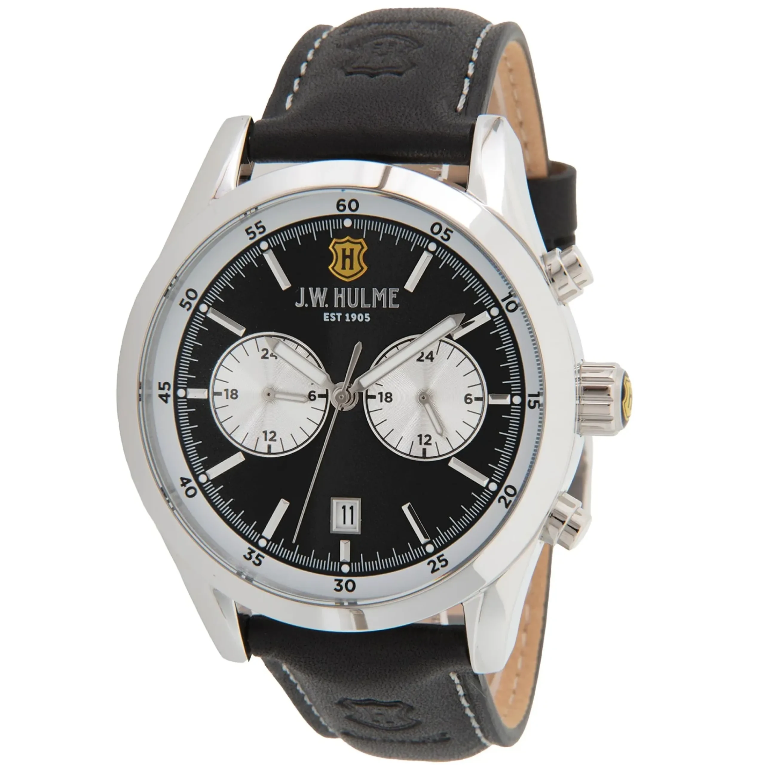 44Mm Quartz Leather Strap Watch Men's>J. W. Hulme Co Sale