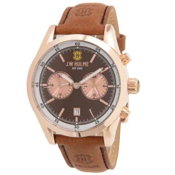 44Mm Quartz Leather Strap Watch Men's>J. W. Hulme Co Sale