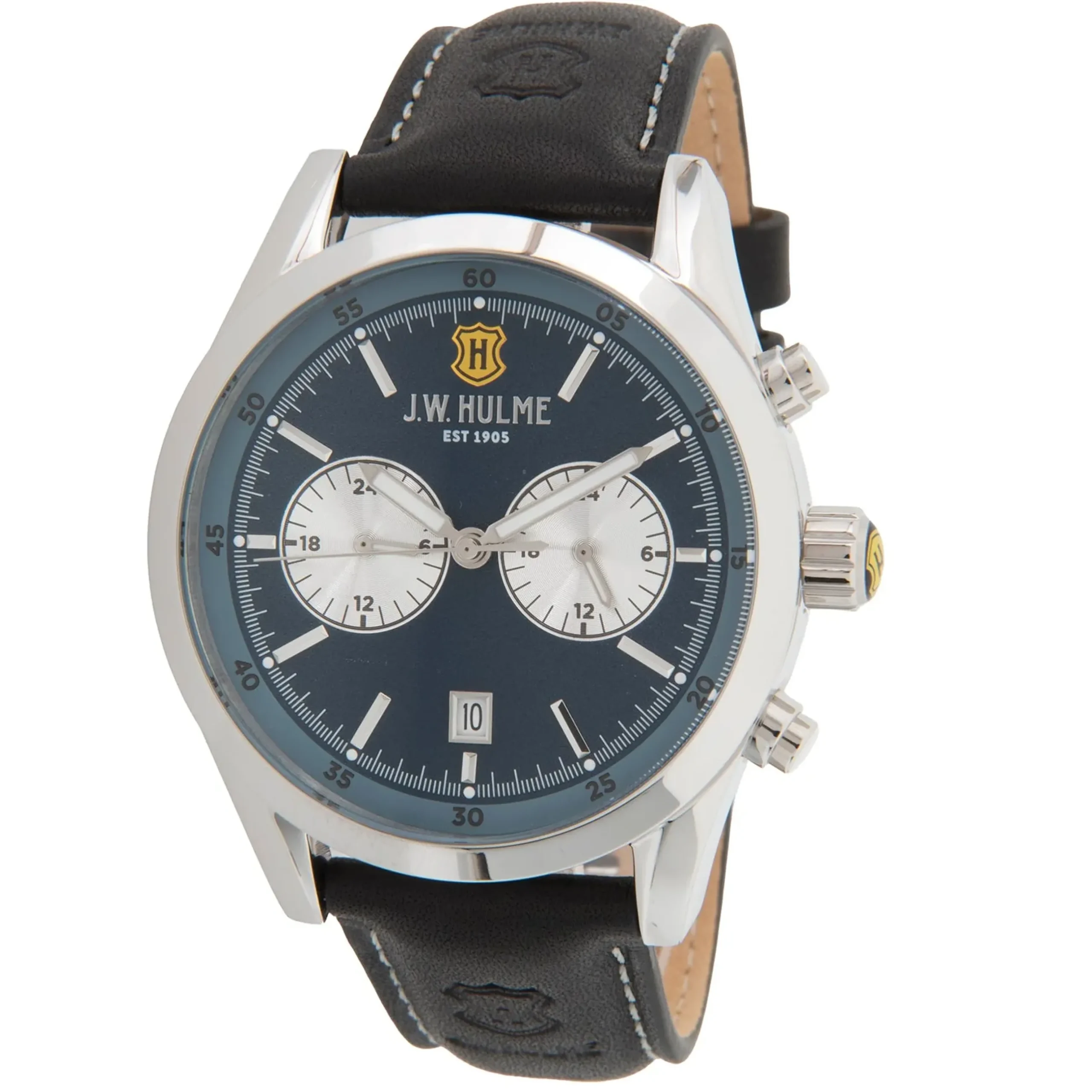 44Mm Quartz Leather Strap Watch Men's>J. W. Hulme Co Sale