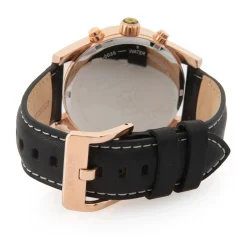 44Mm Quartz Leather Strap Watch Men's><noscript><img width=