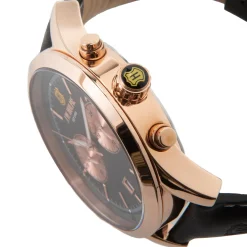 44Mm Quartz Leather Strap Watch Men's><noscript><img width=