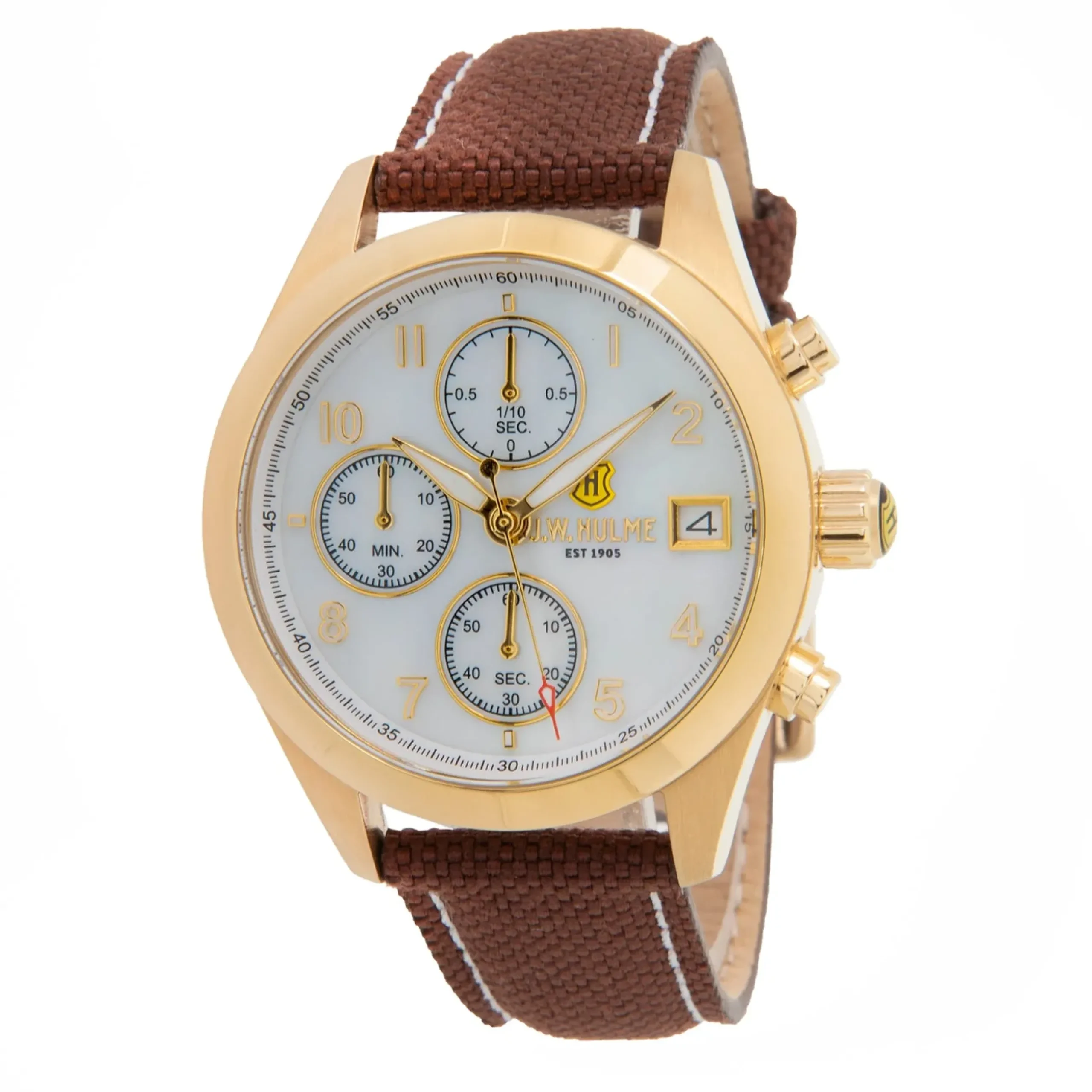 36Mm Quartz Nylon Strap Watch Two-Tone Women's>J. W. Hulme Co Outlet