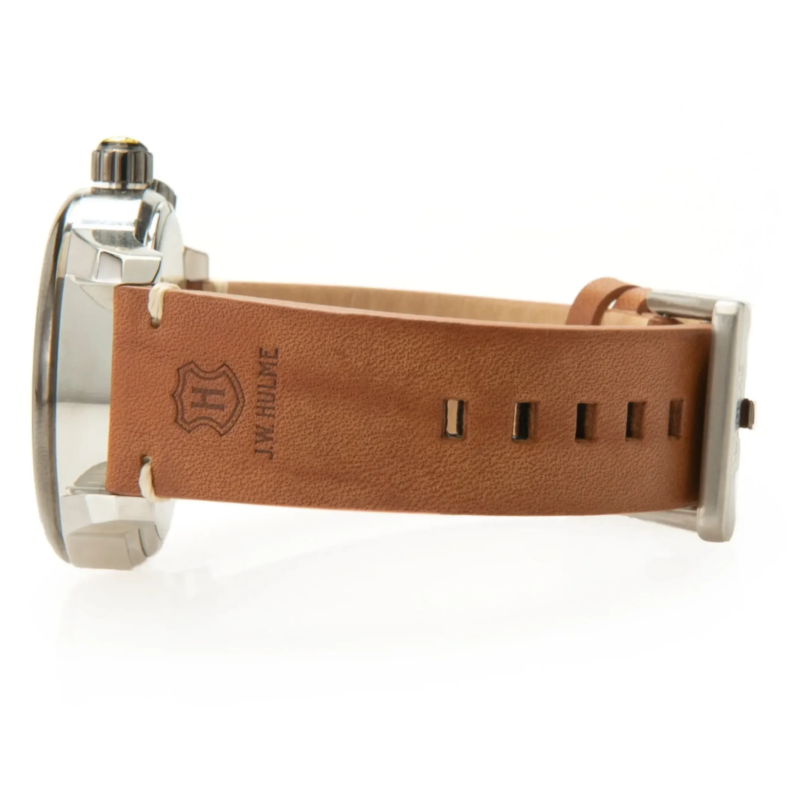 43Mm Quartz Sunray Dial Leather Strap Watch Men's>J. W. Hulme Co Online