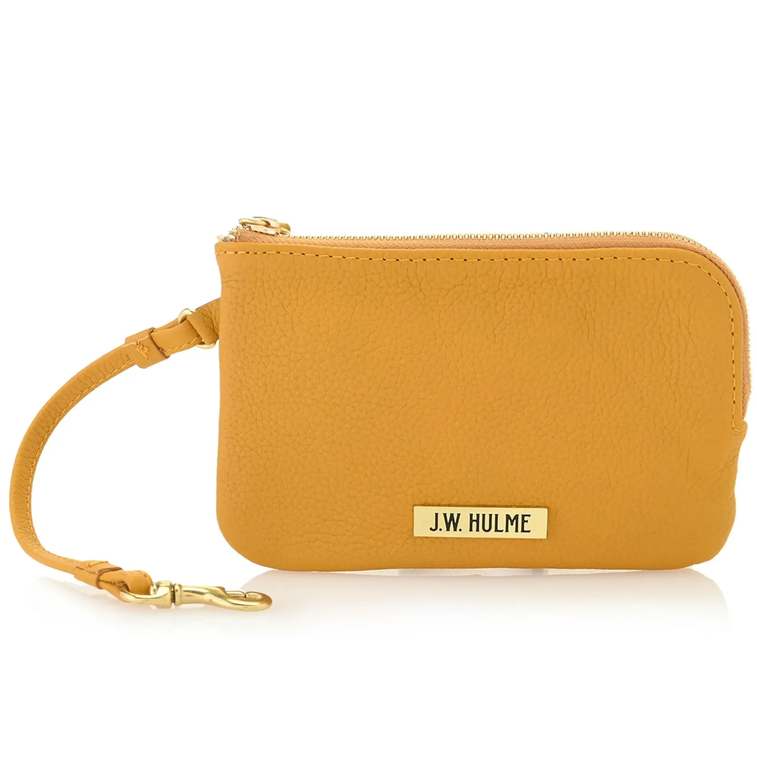 Pearl Zip Wristlet Pouch Pebble Leather>J. W. Hulme Co Discount