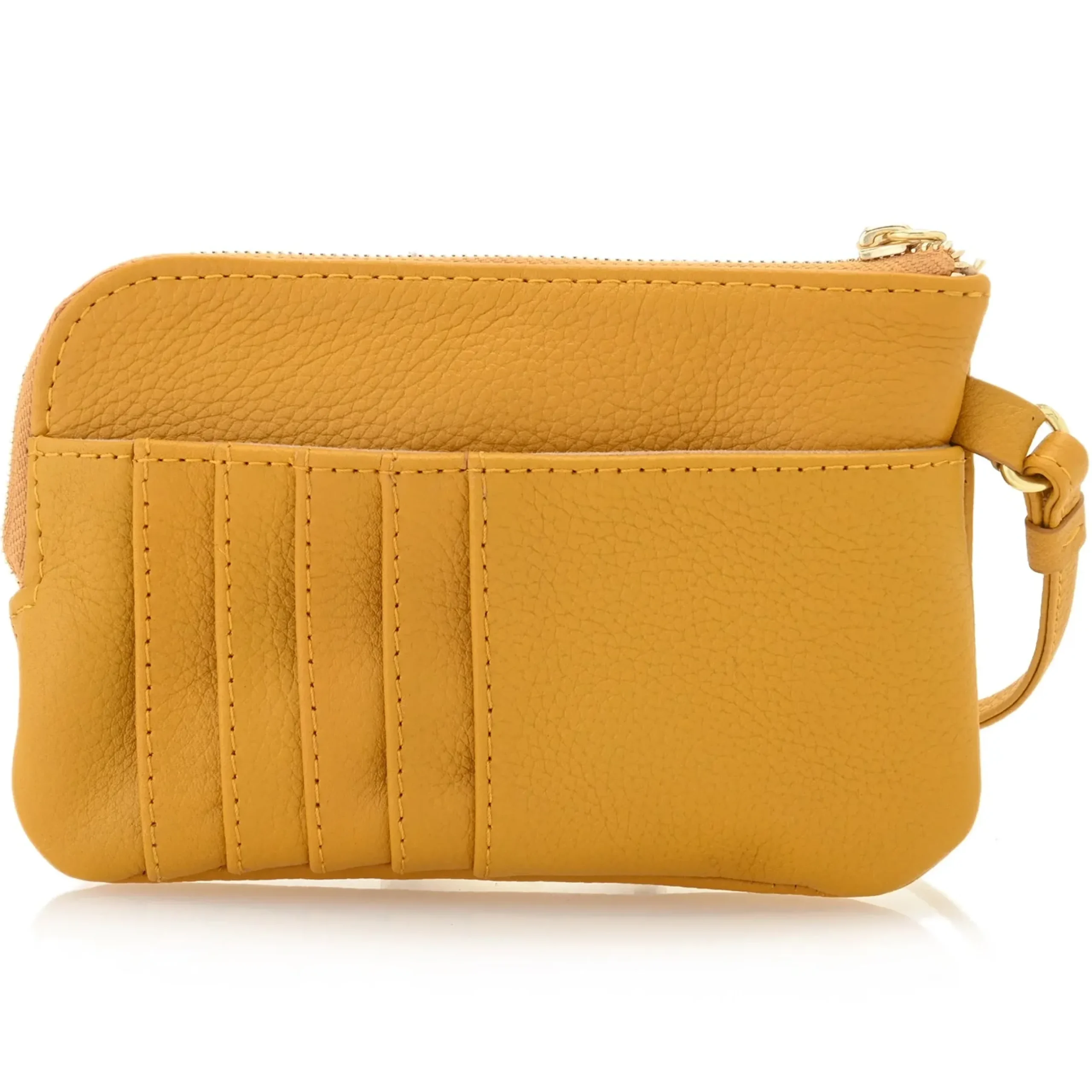 Pearl Zip Wristlet Pouch Pebble Leather>J. W. Hulme Co Discount