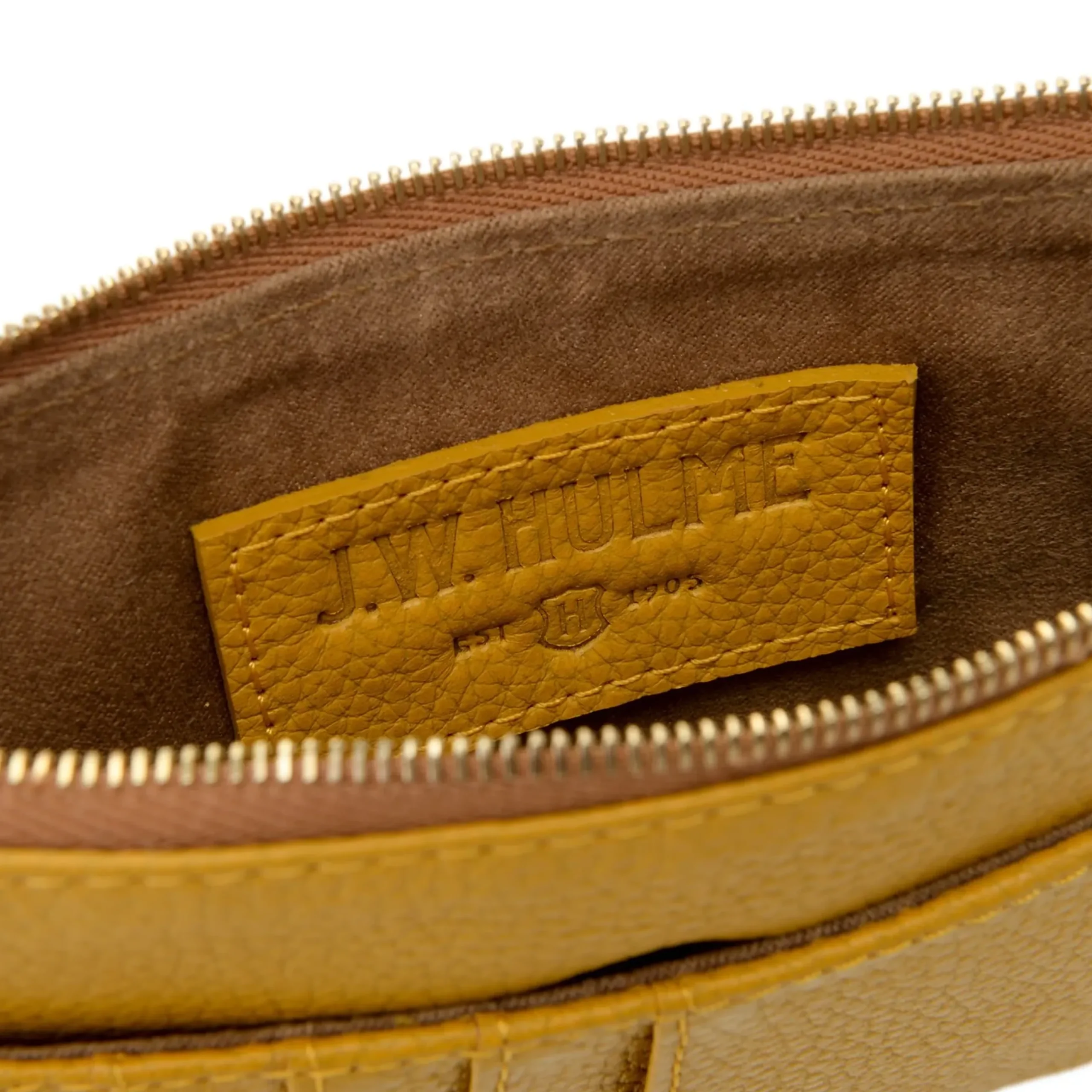Pearl Zip Wristlet Pouch Pebble Leather>J. W. Hulme Co Discount