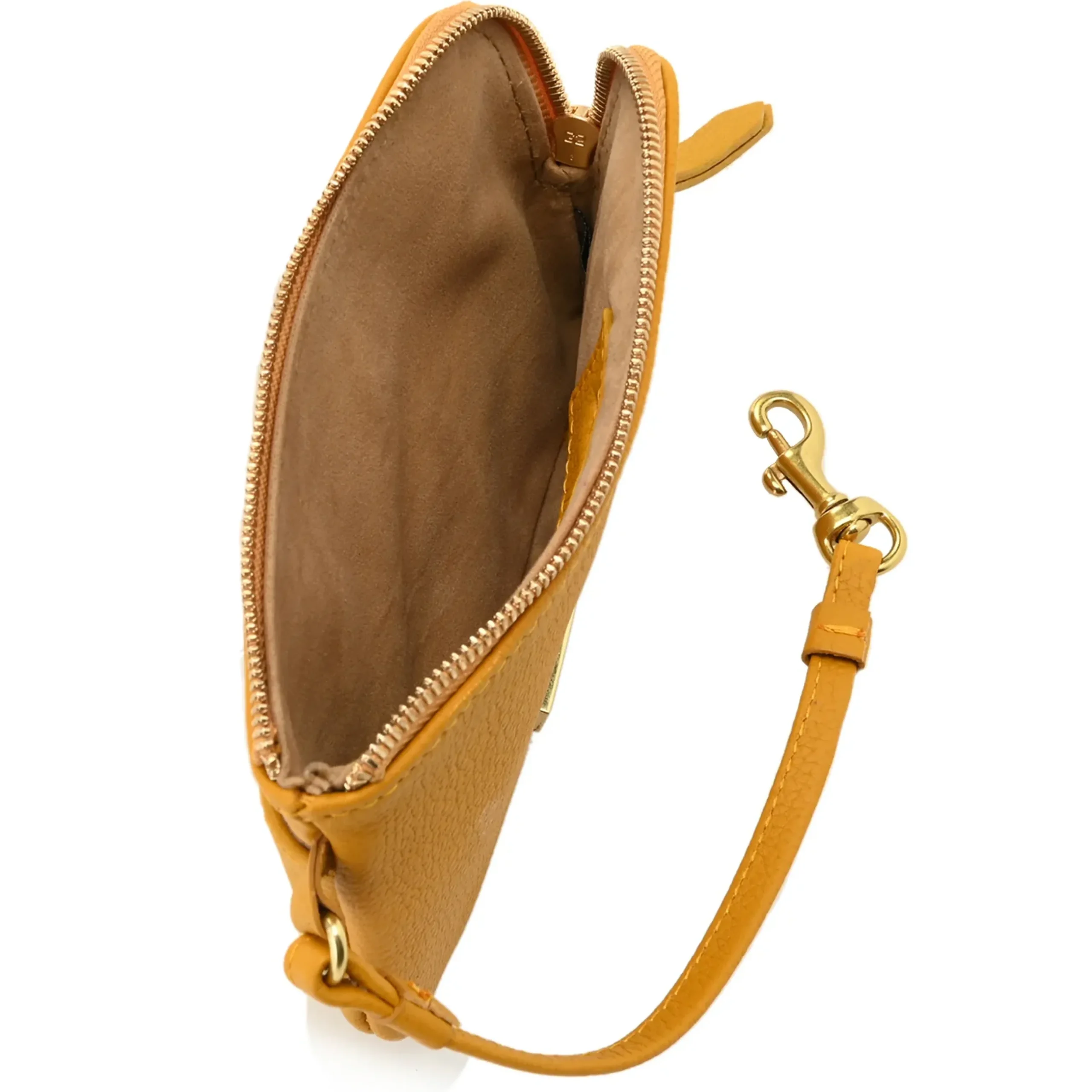 Pearl Zip Wristlet Pouch Pebble Leather>J. W. Hulme Co Discount