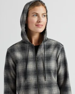 Pendleton Boyfriend Zip Hoodie><noscript><img width=