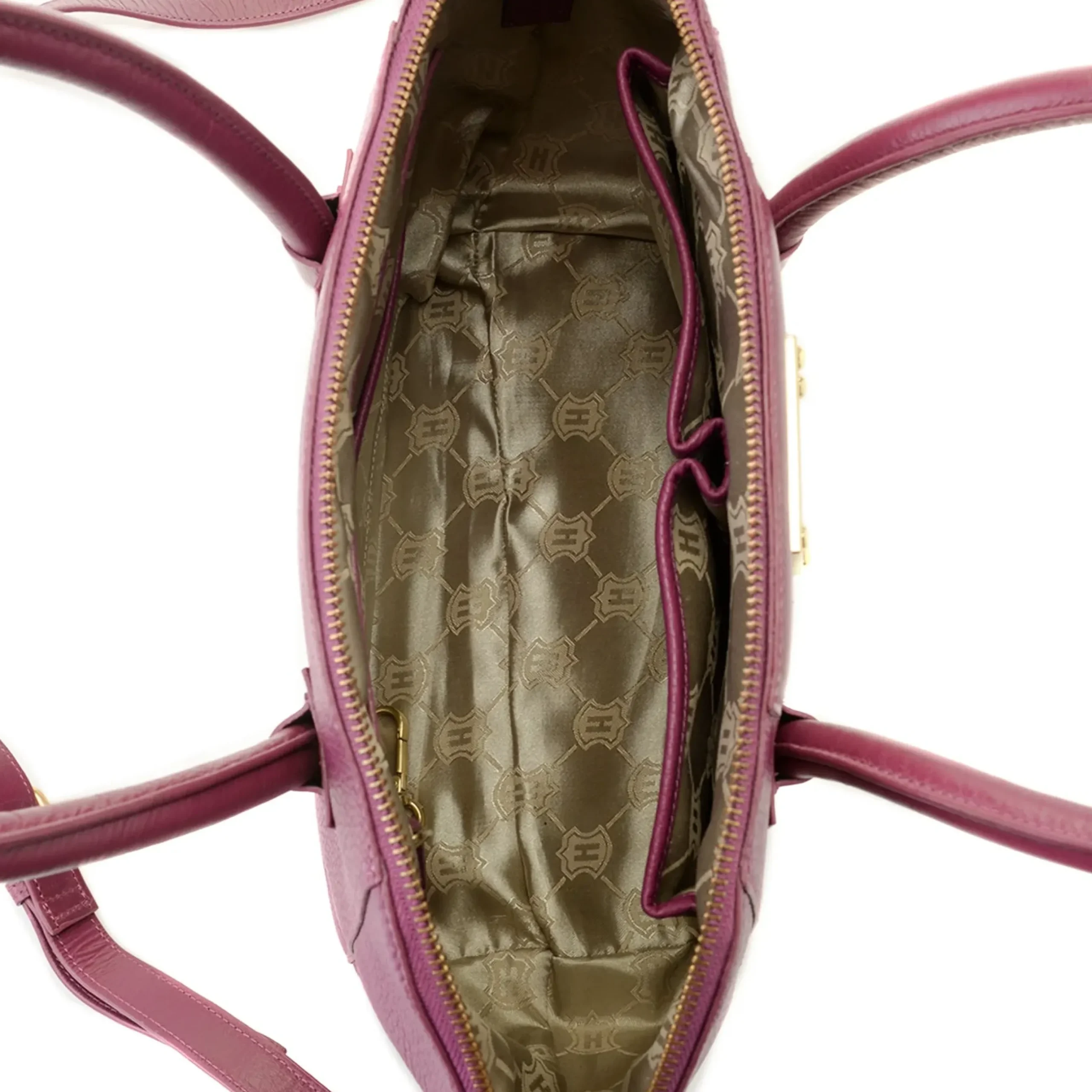 Skye Glazed Pebble Grain Leather Satchel>J. W. Hulme Co Hot
