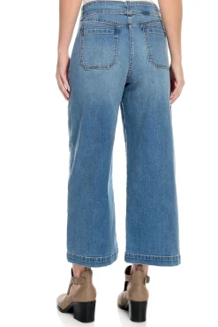Wide Leg Cropped Jean><noscript><img width=